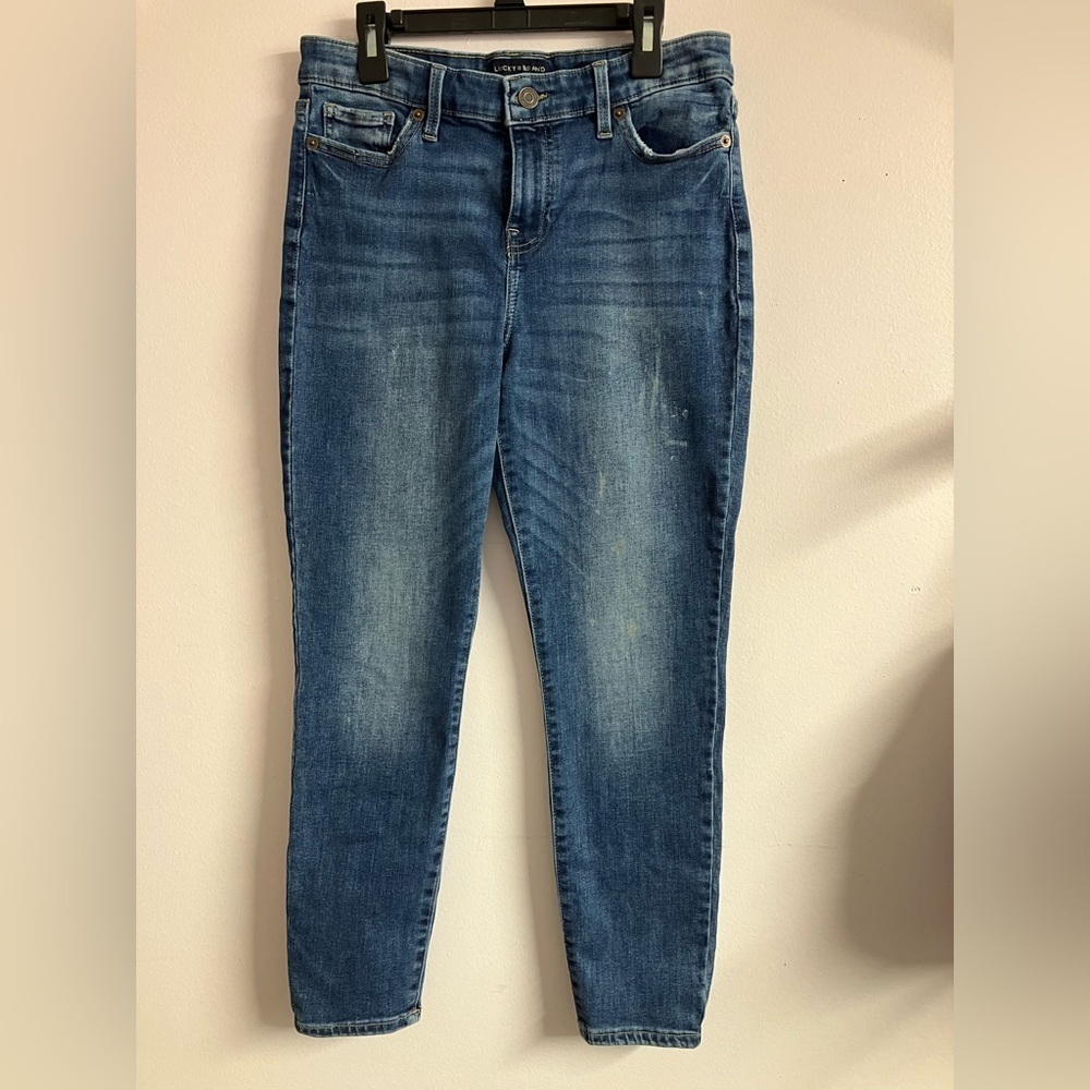 Lucky Brand Women’s Ankle Denim Jeans, 8/29, Blue, Casual/Comfort/Leisure